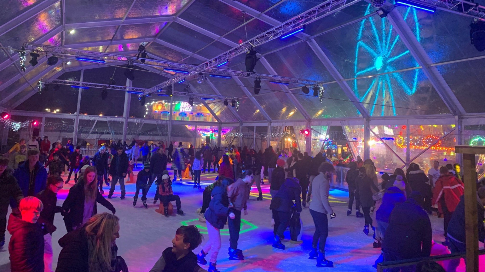 Ice Skating at Winter Wonderland